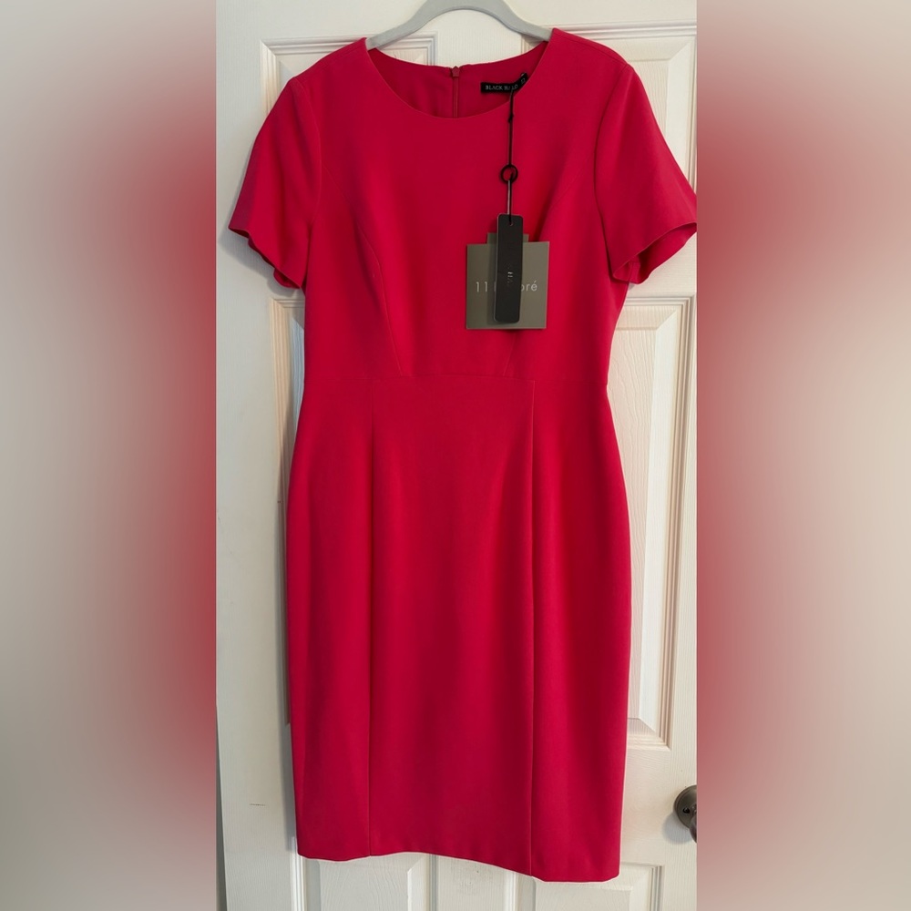Black Halo NWT laguna pink dress size 12